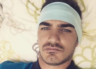 Дани Кики с комоцио