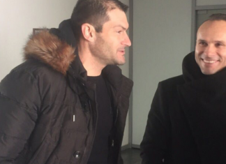 Стоян Колев с тренировки в школата!