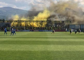 PlovdivDerbyTV: Мощно пиро даде началото на реванша в Пловдив