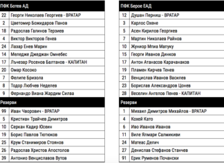 Белия хвърля най-доброто срещу Берое! Вижте съставите