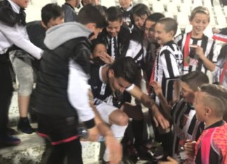 Уникално ВИДЕО в PlovdivDerbyTV: Дино вкара и седна трибуната!