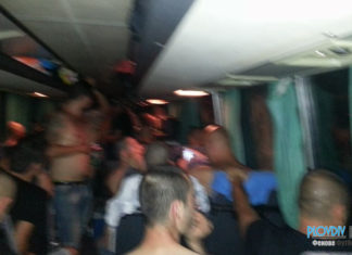 Задържаният рейс с фенове на Ботев продължава към Тирана с полицейски ескорт! МВнР с официално съобщение