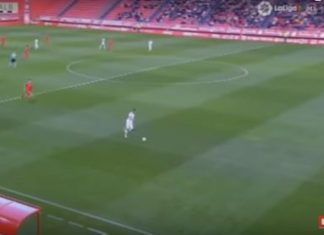 ВИДЕО: Чудовищен автогол от близо 40 метра в Испания