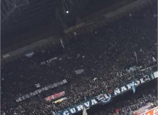 Лаута Арми подкрепи Наполи срещу Юве СНИМКИ