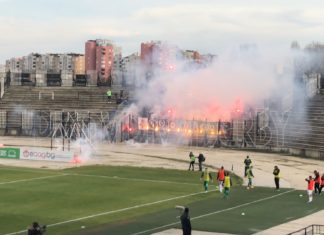 Феновете на Берое почетоха свой приятел и легенда, а след това взривиха над 50 бомби на Лаута ВИДЕО