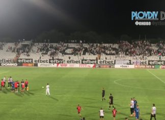 ВИДЕО: Феновете на Лаута подгряха себе си и футболистите за дербито с Ботев