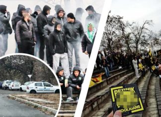 Тикнаха в ареста пазарджишки футболен хулиган, мятал бомби на поразия на стадиона