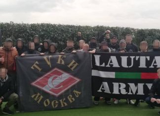 Ултраси на Локо Пд и Спартак Москва се млатиха с полиция в Испания СНИМКИ