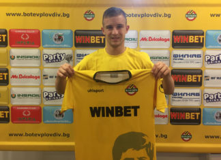 Ботев подписа за 2 години с Хърватина Марко Перван