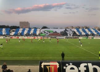 ВИДЕО и СНИМКИ: Вижте хореографията на феновете на Локо Пд!!!