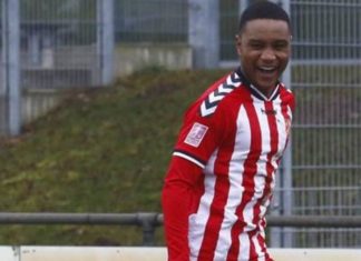 Германец на проби на Лаута