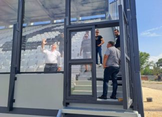 Инспектираха новата трибуна на Лаута СНИМКИ