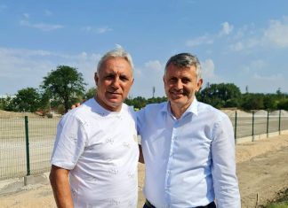 Стоичков инспектира строителството на новия спортен комплекс за школата на Марица