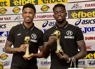 Двама от футболистите на Локомотив Пловдив бяха отличени днес