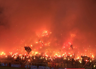 Пирото на BULTRAS от мача с Левски е топ 5 в света за 2023-а година /ВИДЕО/