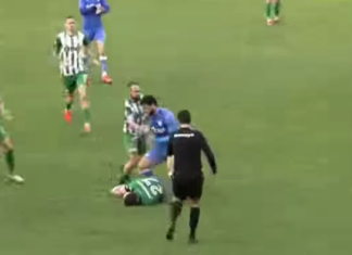 ВИДЕО: Здрав бой в контрола между отбори от Втора лига