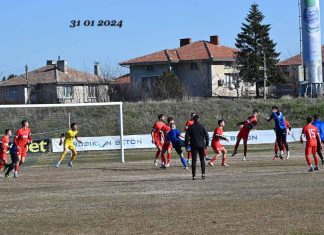 Гигант (Съединение) с равенство срещу третия отбор на ЦСКА 1948