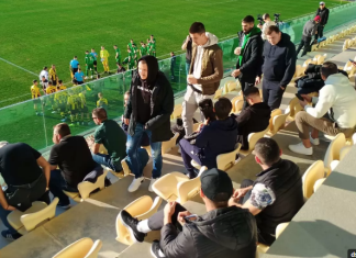 Тодор Неделев изгледа победата на Ботев Пловдив над Рубин Казан