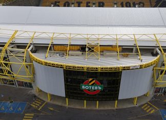 СНИМКИ: Строителят на Колежа: „Все по-близо до финала! Козирката съвсем скоро ще бъде завършена“