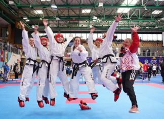Страхотно представяне на състезателите от АСТК “Тракия” Пловдив на Евопейското по Таекуон-до