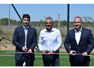 Георги Иванов откри футболен терен край Пловдив