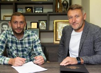 Балтанов подписа нов договор и се снима с Платек