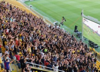 Ботев слага видеостена за Панатинайкос