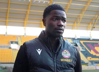 Амофа: Искам да играя за националния отбор на Гана и вярвам, че Ботев може да ми помогне с това