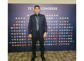 Гонзо се разходи до Парагвай за участие в 75-ия Конгрес на ФИФА