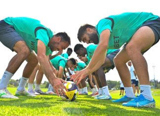 Око-Флекс попадна в групата на Ботев, „канарите“ тренираха днес на базата на Лудогорец