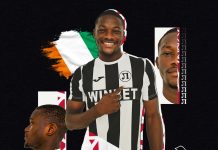 Локомотив подписа с крило от Кот д’Ивоар