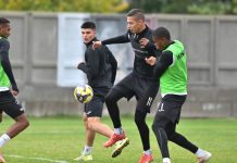 Тренировъчната седмица за Локомотив завърши със закрита учебна игра с втория отбор