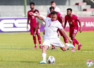 Умарбаев титуляр при победата на Таджикистан над Малдивите