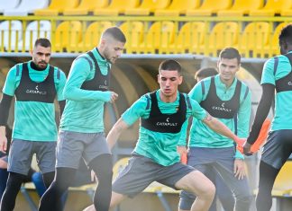 Последна тренировка за Ботев преди мача с ЦСКА