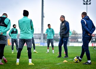 Ботев с последна тренировка преди мача с Черно море