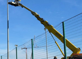 Всички тренировъчни терени на базата на Ботев вече са с осветление